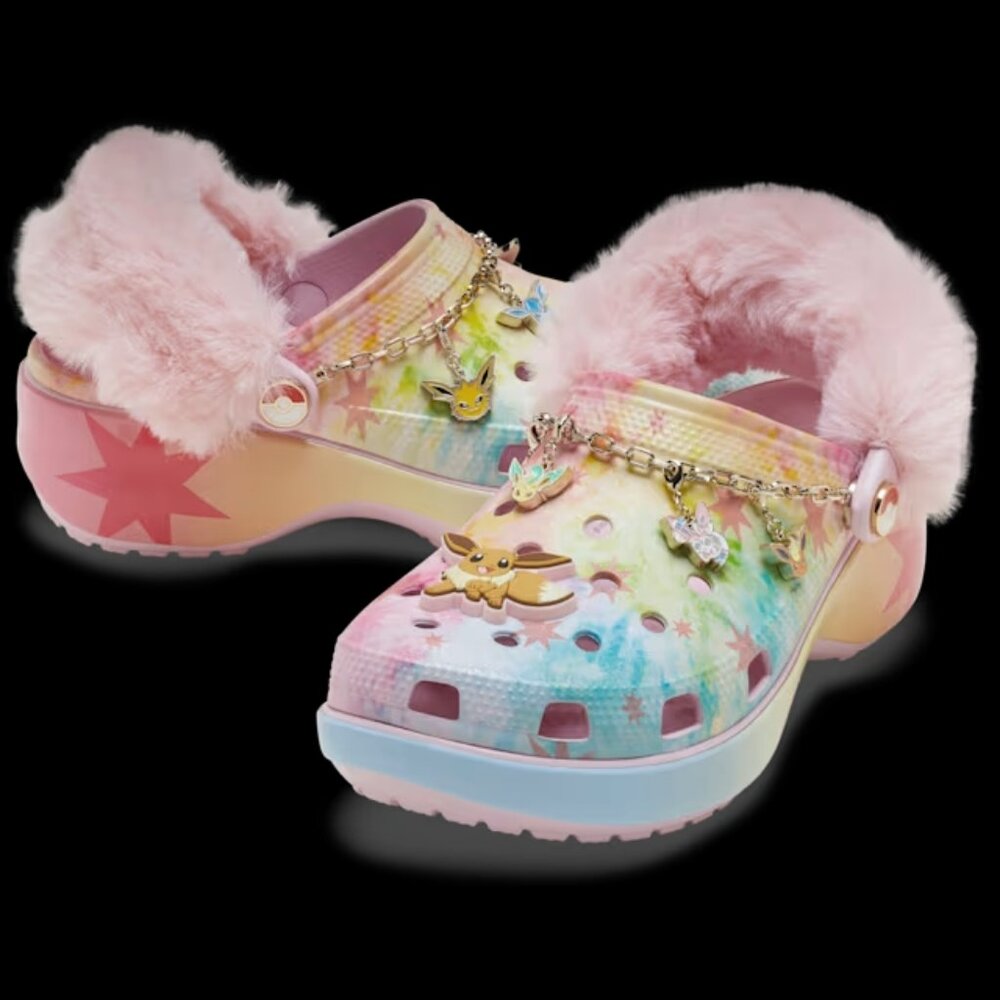 CROCS POKEMON EEVEE PLATFORM